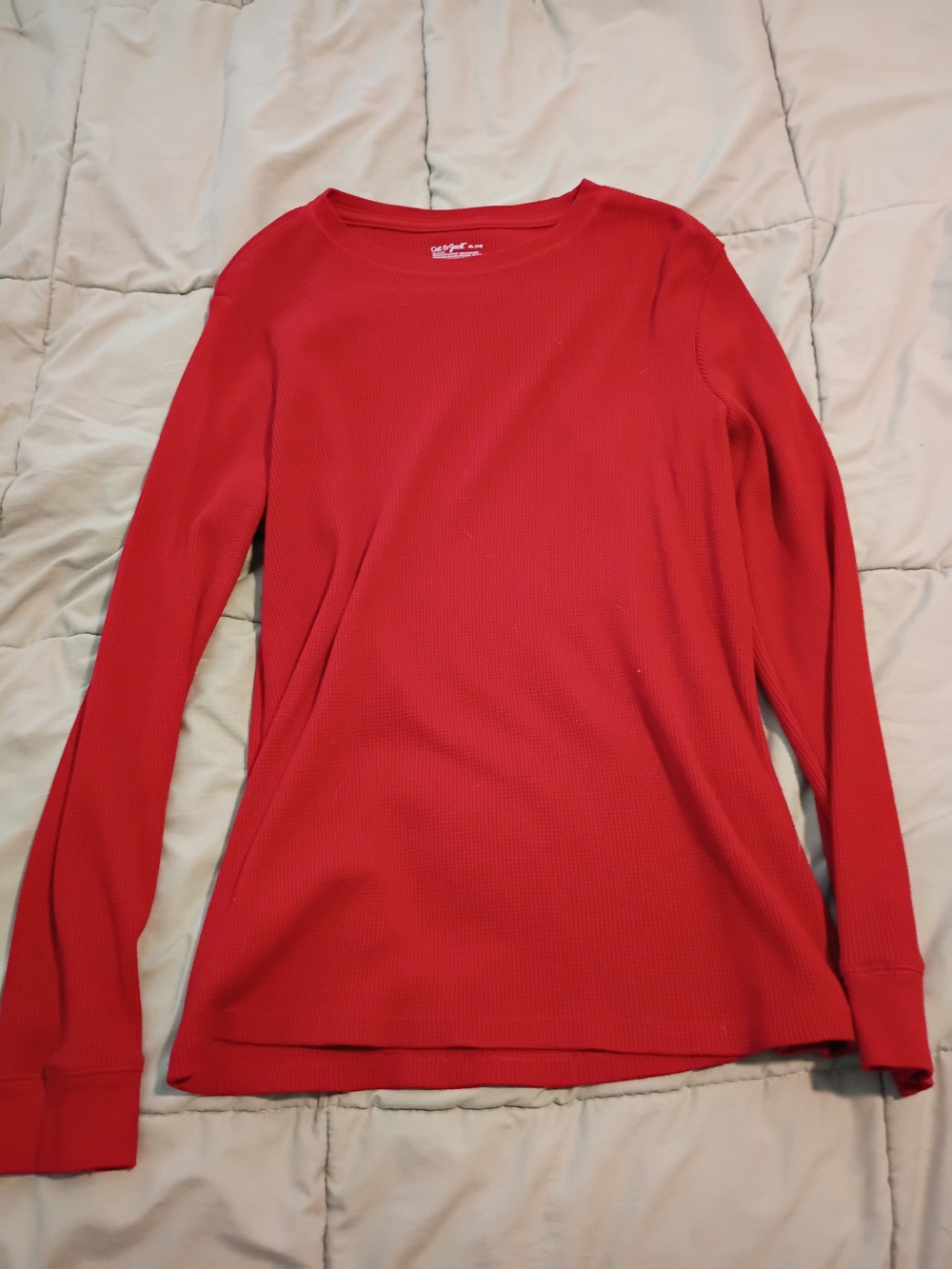Cat & Jack Red Boy's Shirt